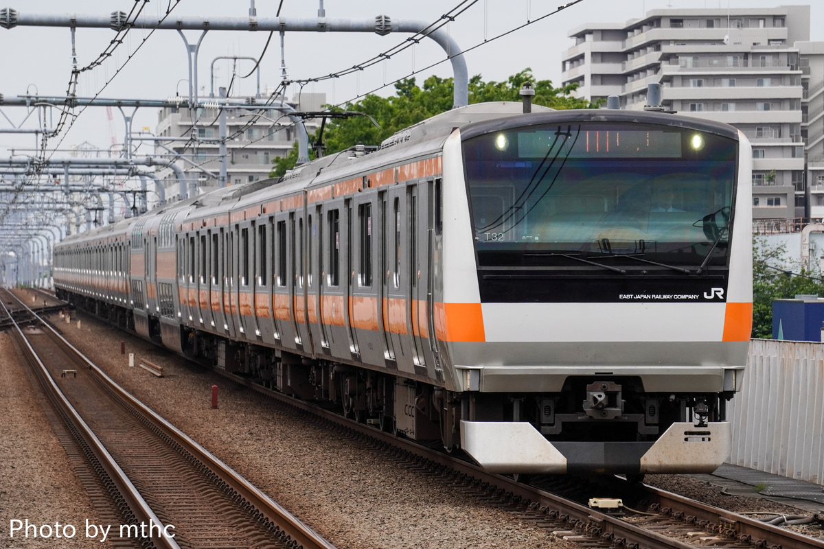 JR東日本 豊田車両センター本区 E233系 トタT32編成