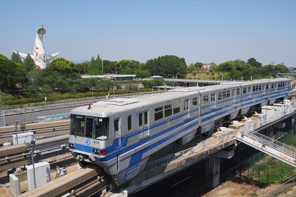 大阪モノレール  1000系 1604F