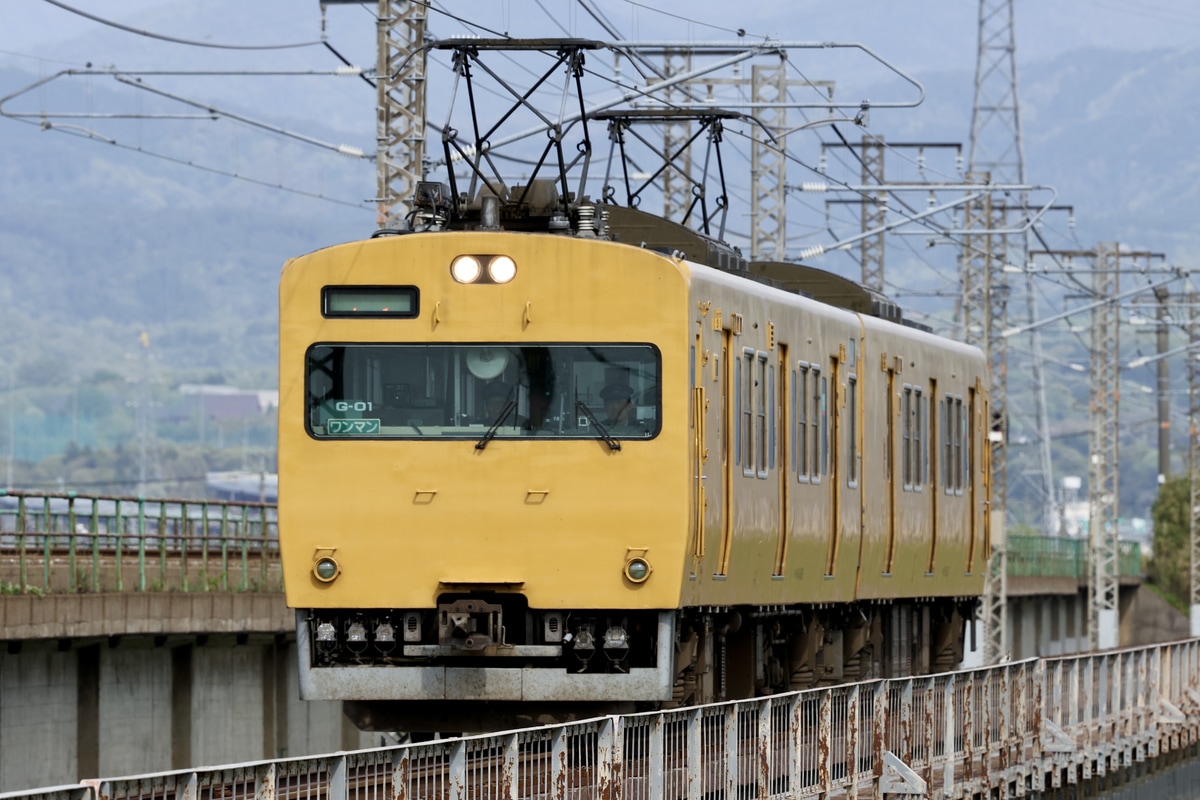 JR西日本 下関総合車両所岡山電車支所 114系 G-01編成