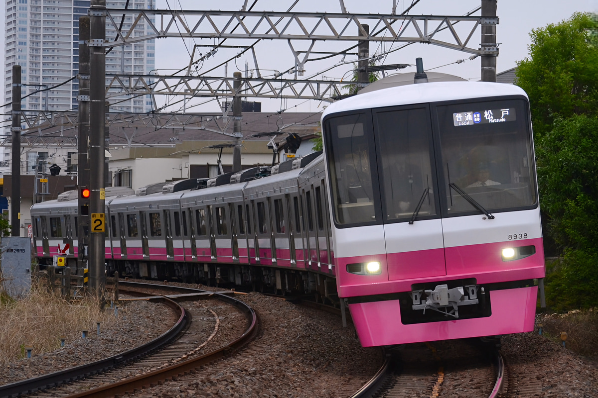 京成電鉄 くぬぎ山車両基地 8900形 8938F