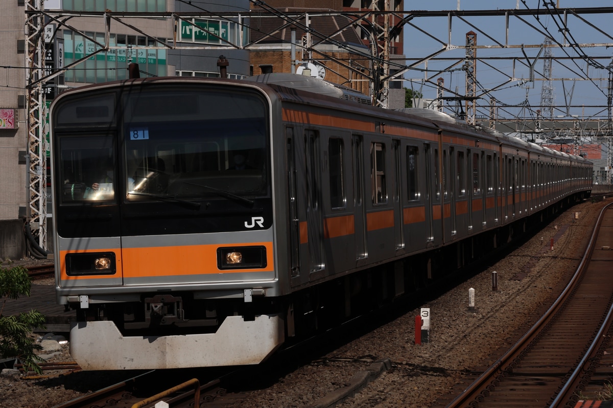 JR東日本 豊田車両センター本区 209系 トタ81編成