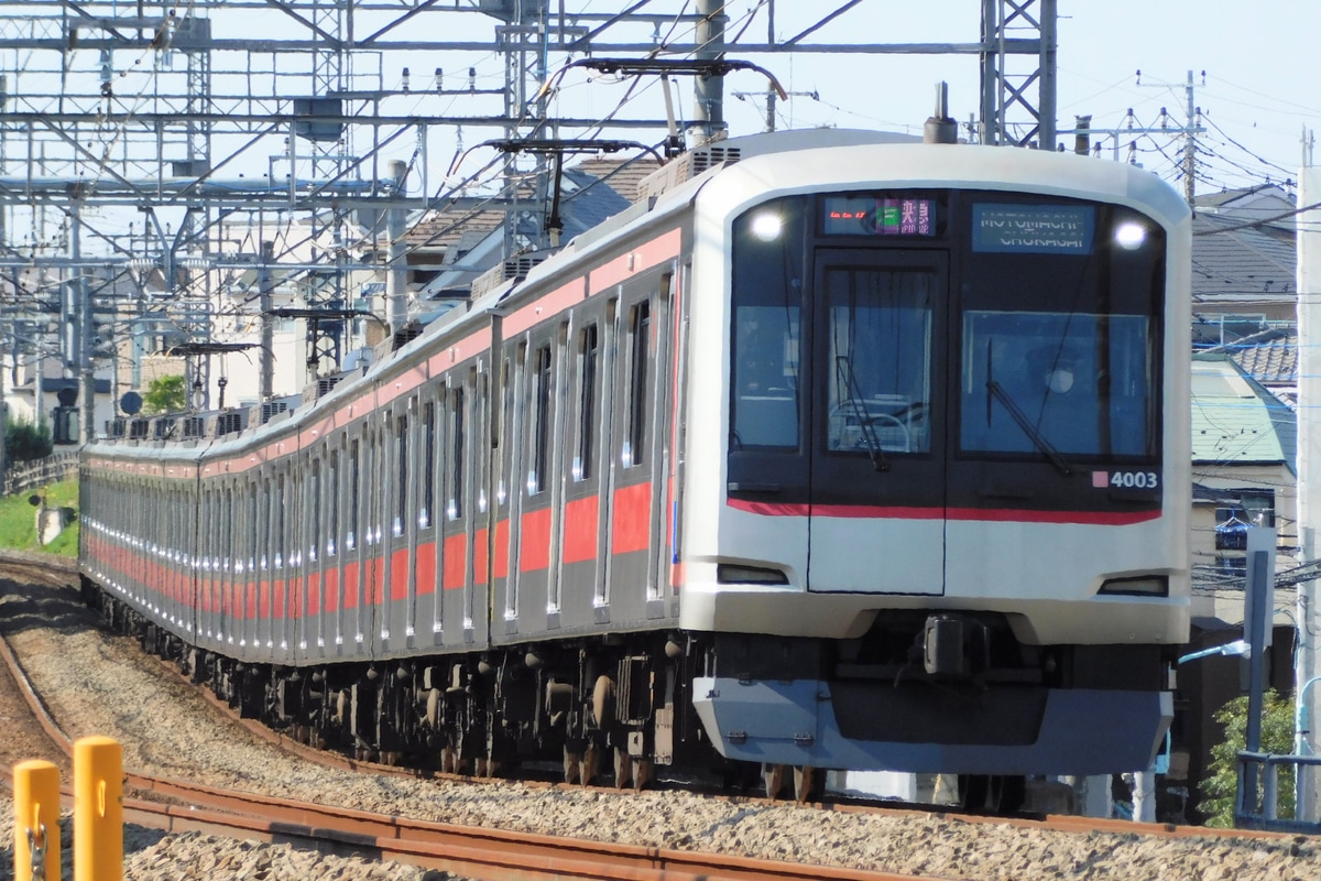 東急電鉄 元住吉検車区 5050系 4103F