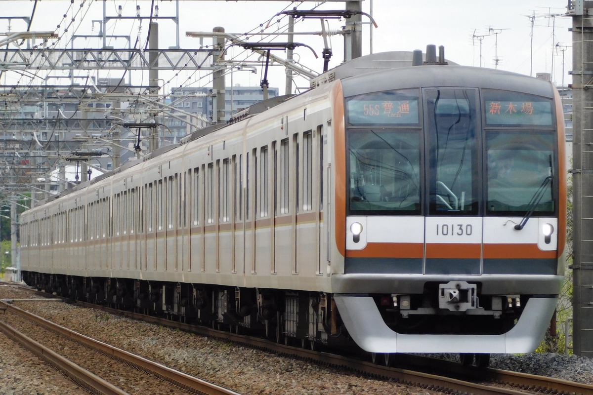 東京メトロ 和光検車区 10000系 10130F