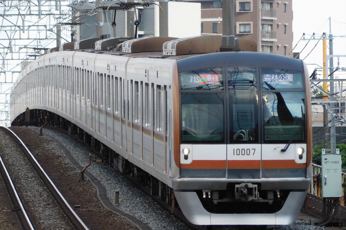 東京メトロ 和光検車区 10000系 10107F