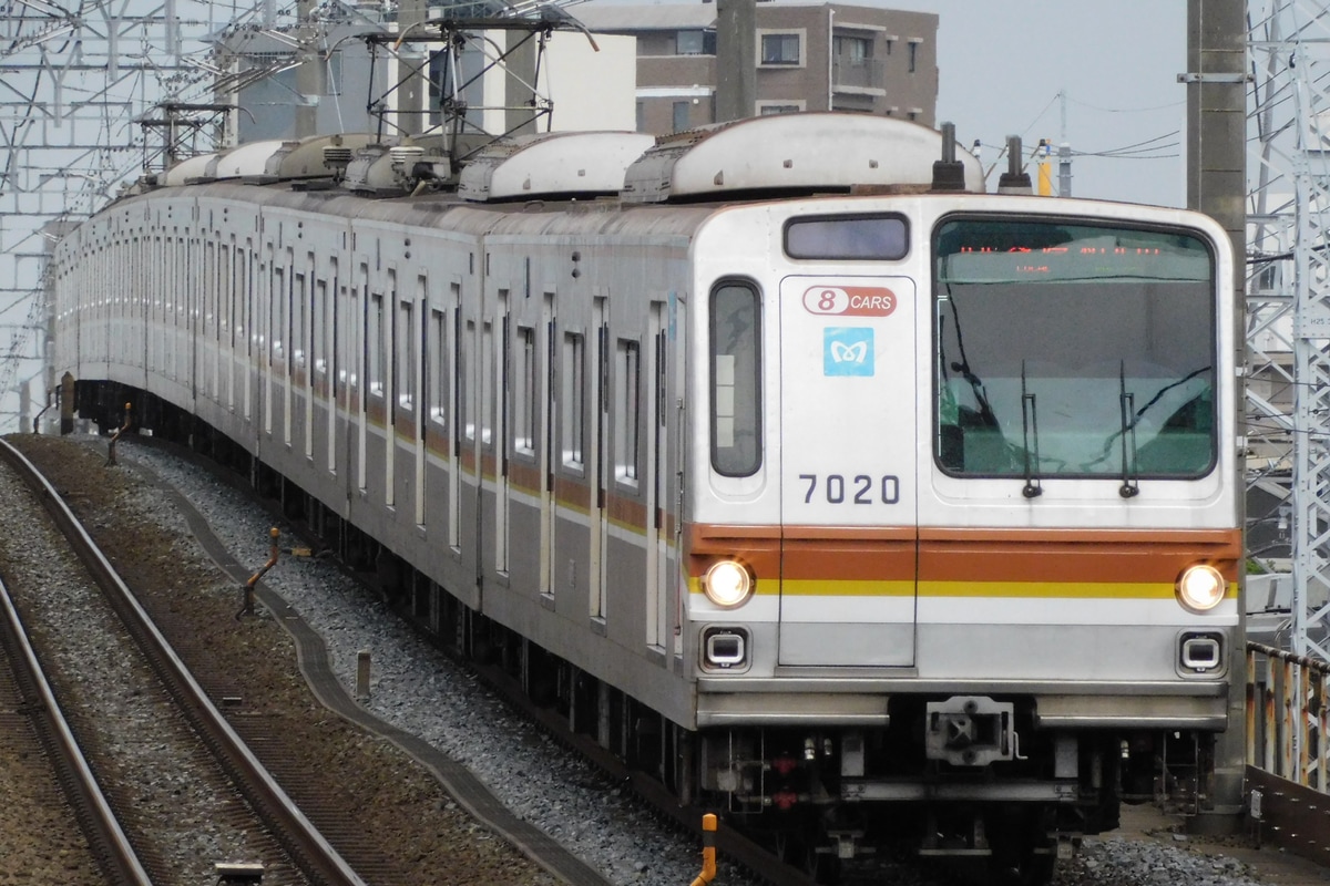 東京メトロ 和光検車区 7000系 7120F