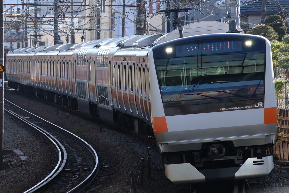 JR東日本 豊田車両センター本区 E233系 トタH57編成