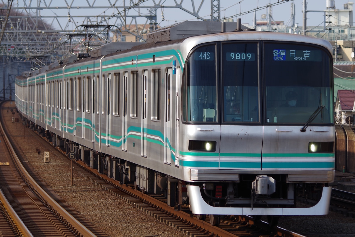 東京メトロ 王子検車区 9000系 9109編成