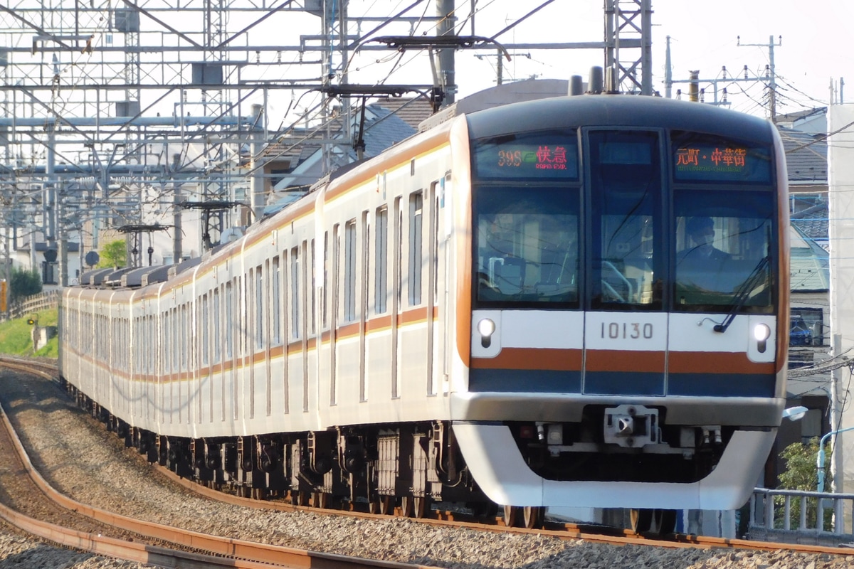 東京メトロ 和光検車区 10000系 10130F