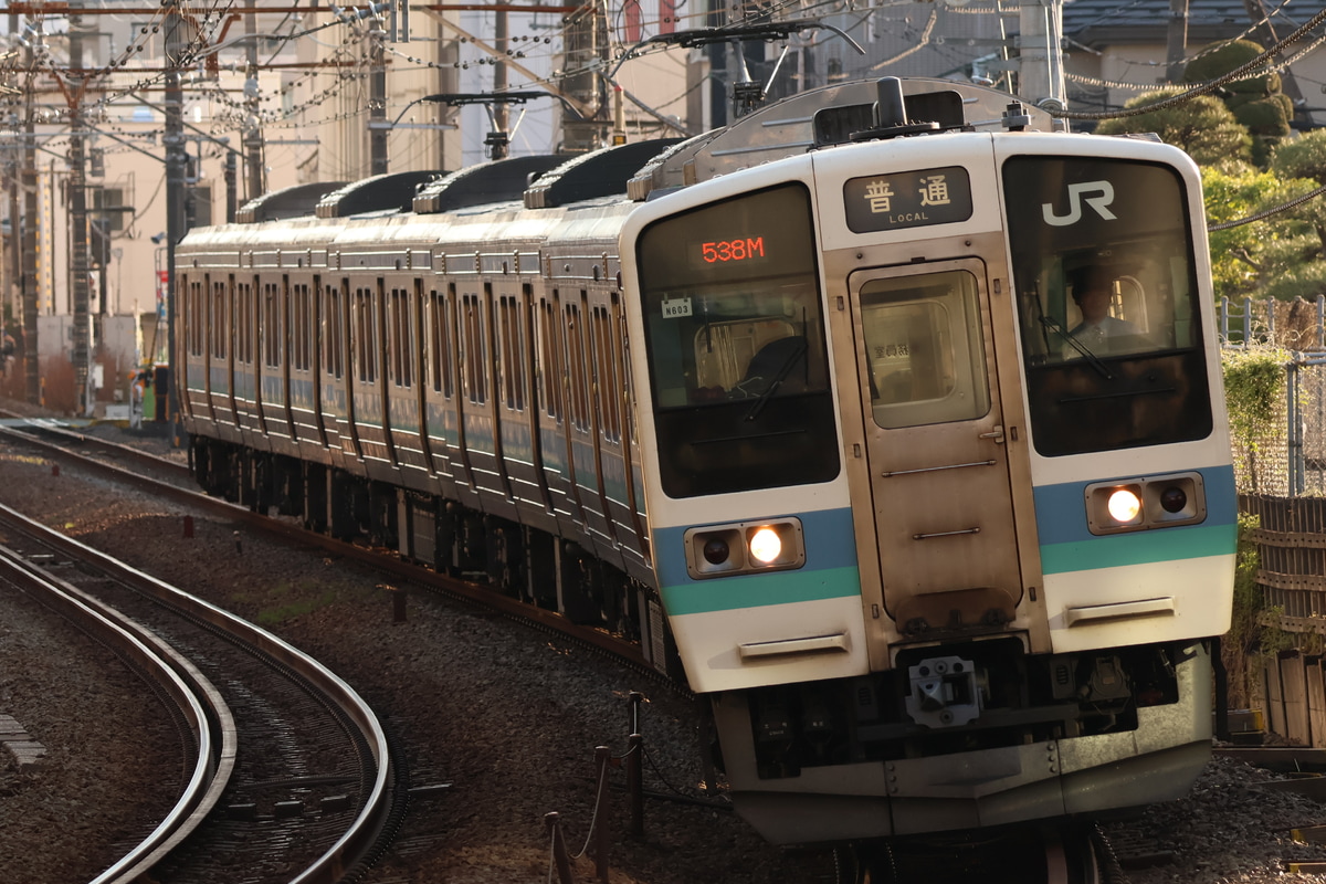 JR東日本 長野総合車両センター 211系 N603編成