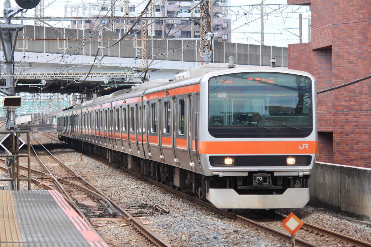 JR東日本 京葉車両センター E231系 ケヨMU17編成