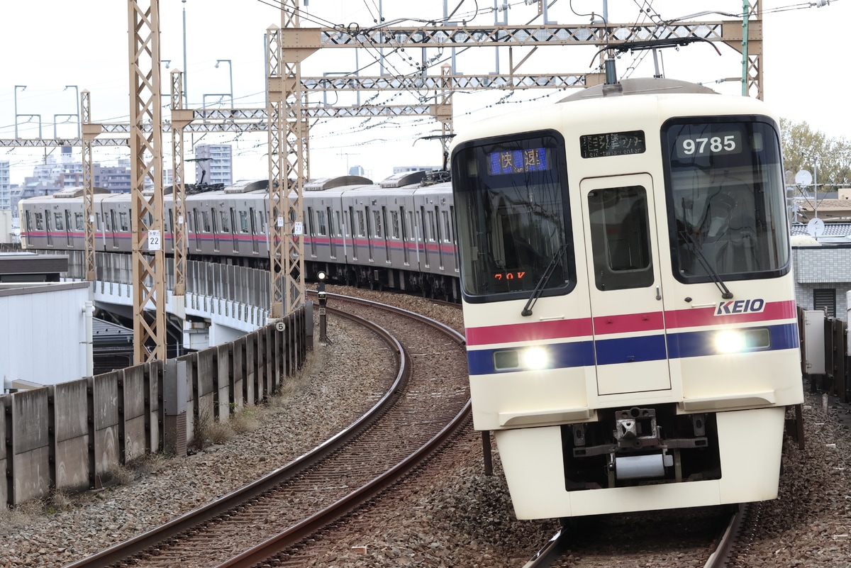 京王電鉄 若葉台検車区 9000系 9735f