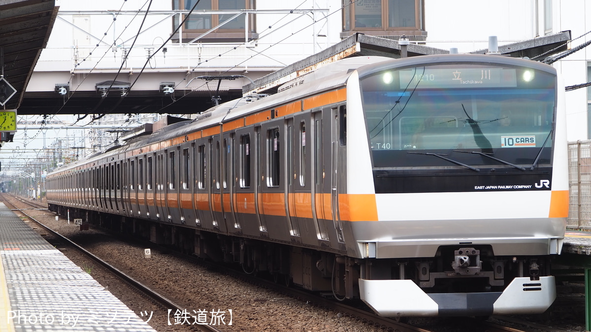 JR東日本 豊田車両センター本区 E233系 トタT40編成