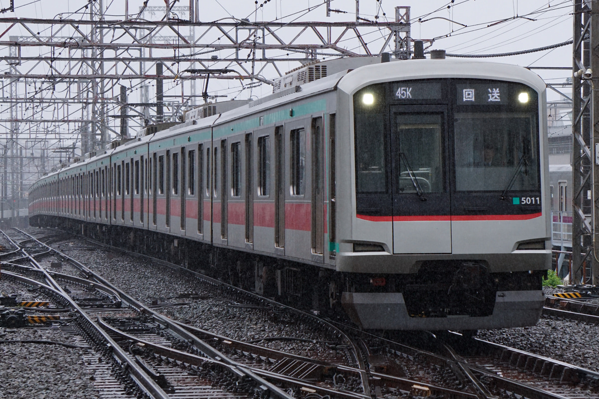 東急電鉄 長津田検車区 5000系 5011F