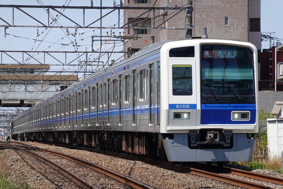 西武鉄道  6000系 6106F