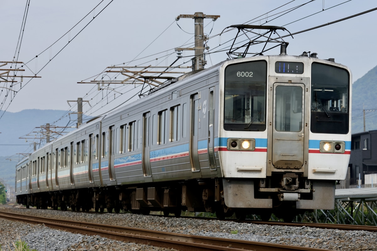 JR四国 高松運転所 6000系 6002