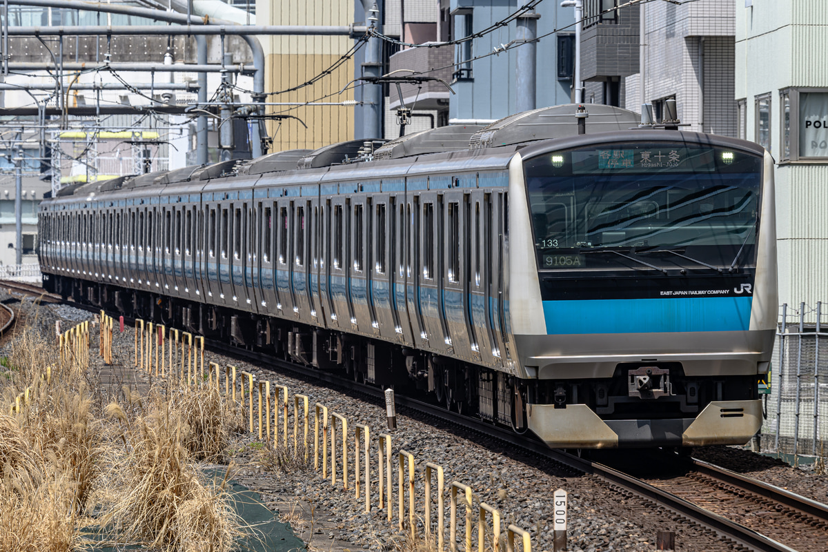 JR東日本 さいたま車両センター E233系 サイ133編成