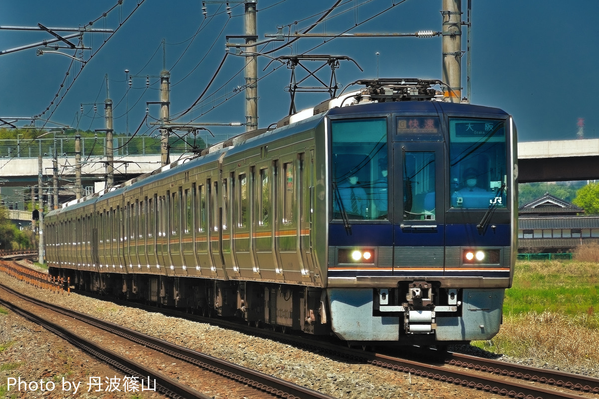 JR西日本 網干総合車両所明石支所 207系 T8編成