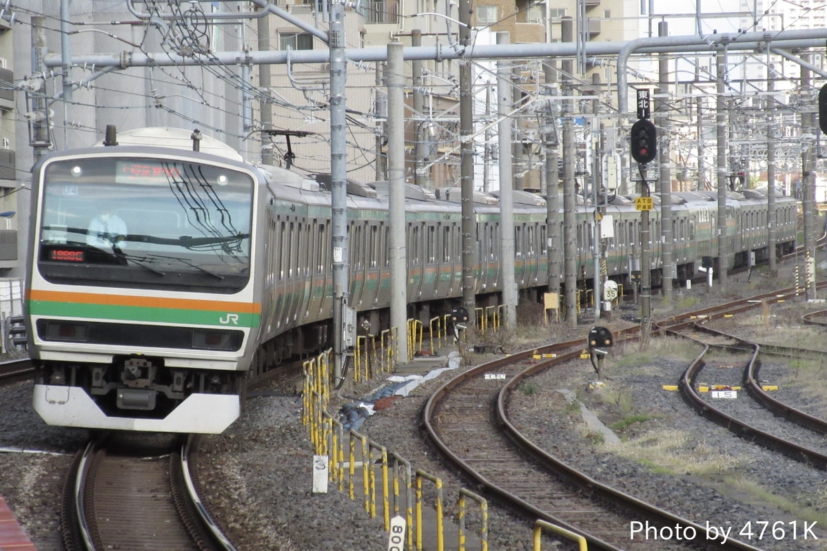 JR東日本 小山車両センター E231系 ヤマU4編成