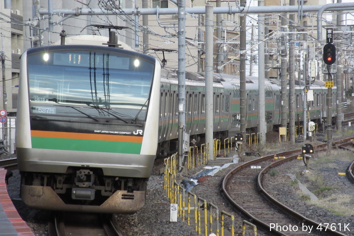 JR東日本 小山車両センター E233系 ヤマU619編成