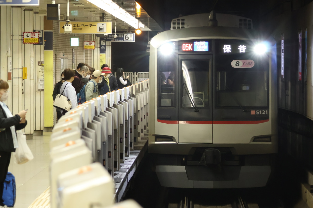 東急電鉄 元住吉検車区 5050系 5121f