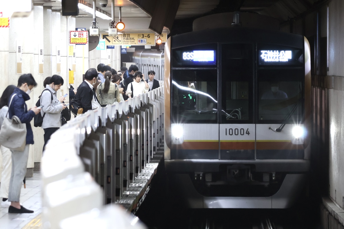 東京メトロ 和光検車区 10000系 10104f