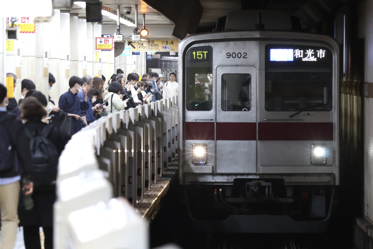 東武鉄道 森林公園検修区 9000系 9102f
