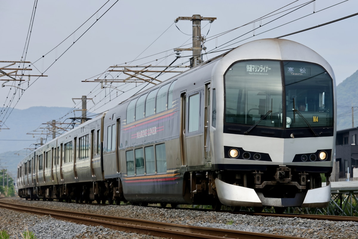 JR四国 高松運転所 5000系 M4編成