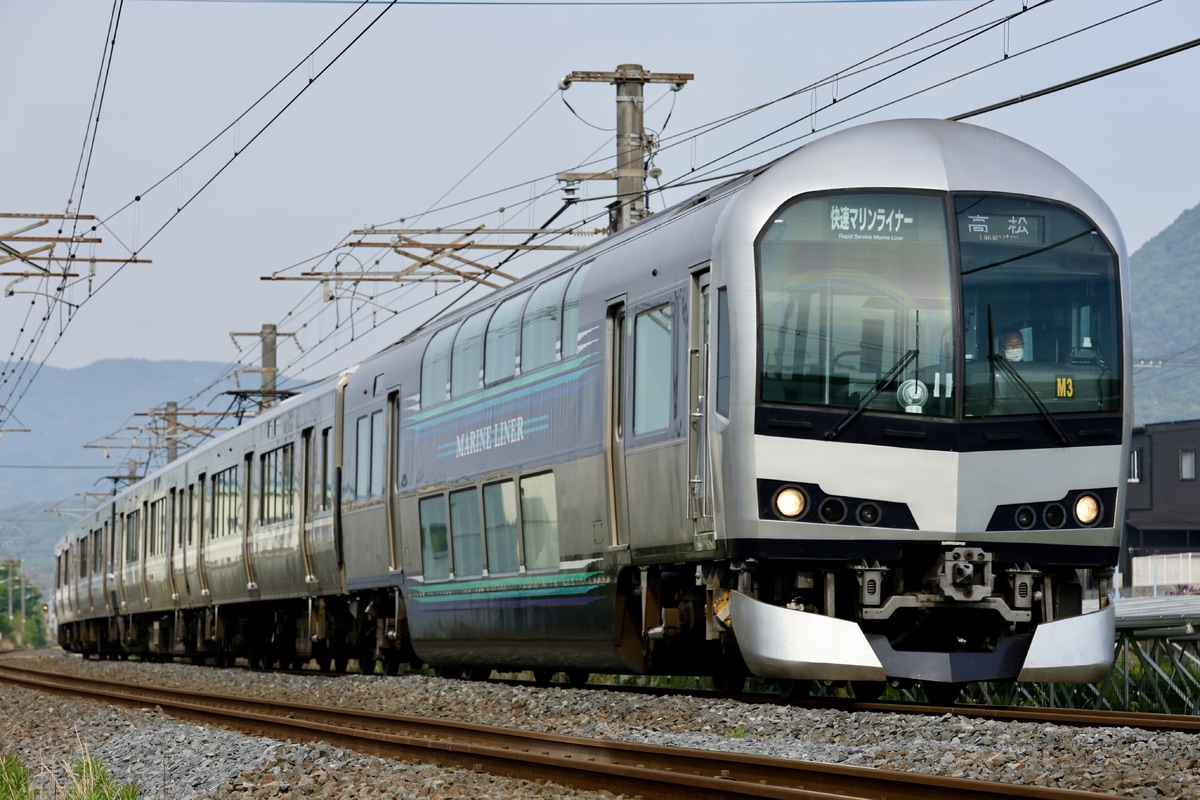 JR四国 高松運転所 5000系 M3編成