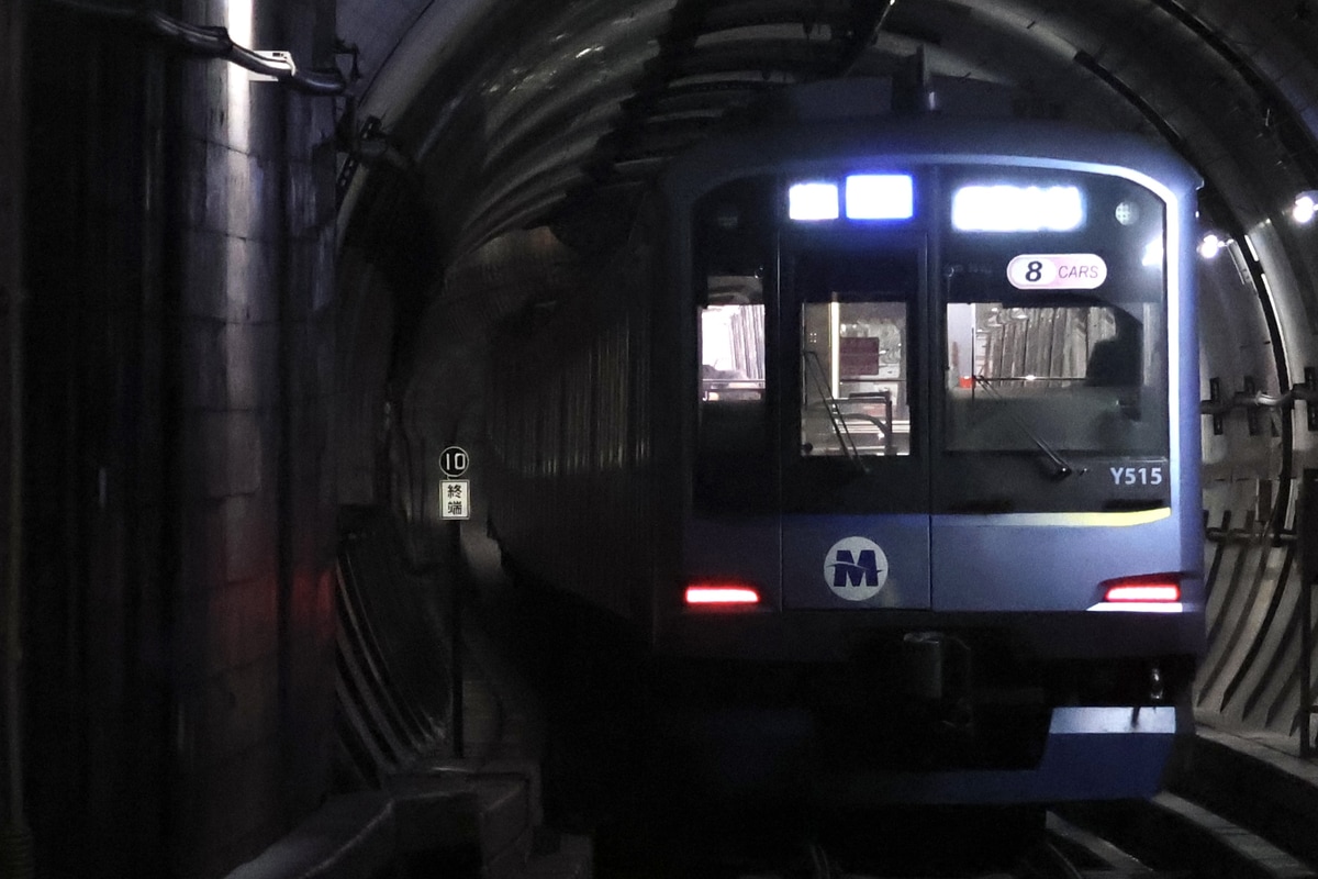 東急電鉄 元住吉検車区 Y500系 515f