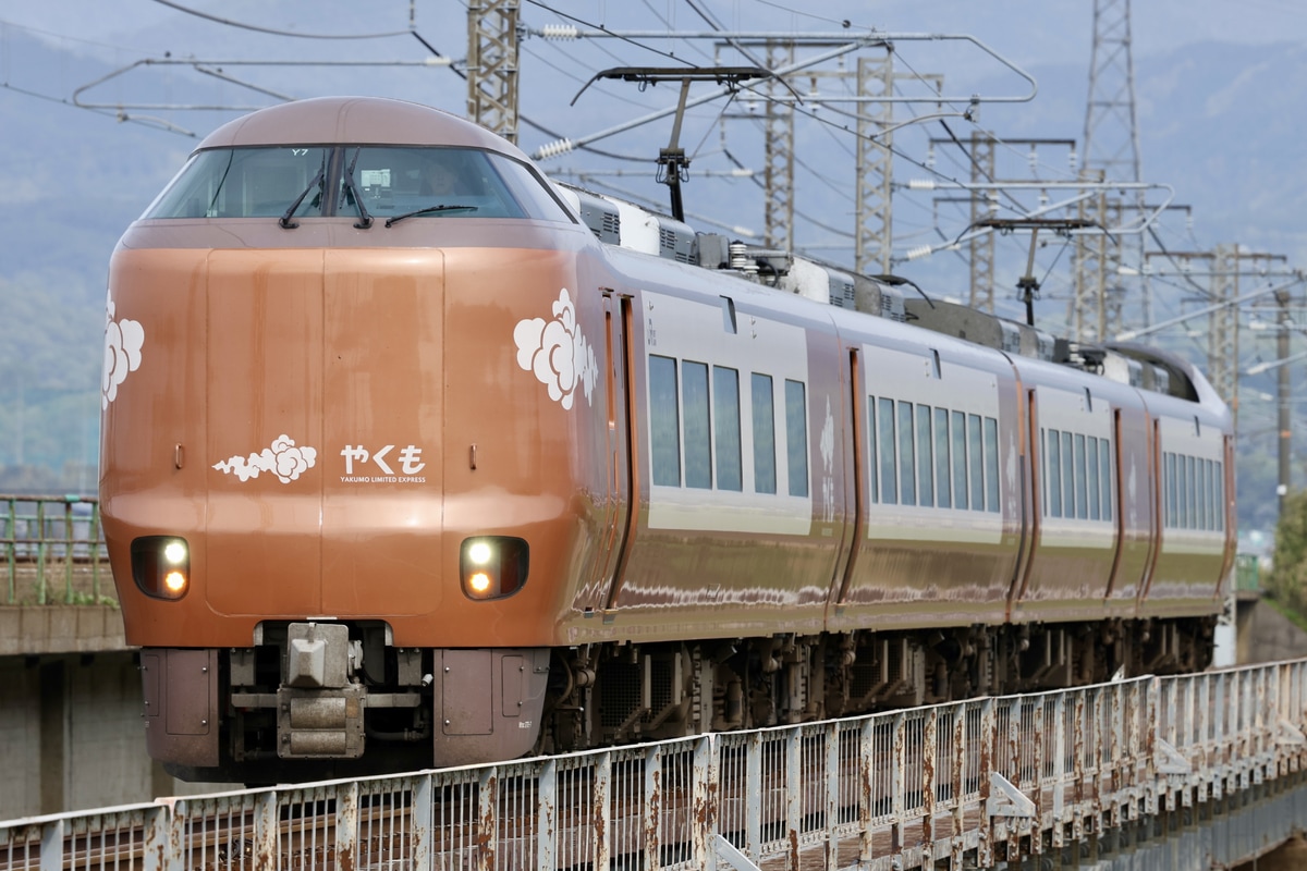 JR西日本 後藤総合車両所出雲支所 273系 Y7編成