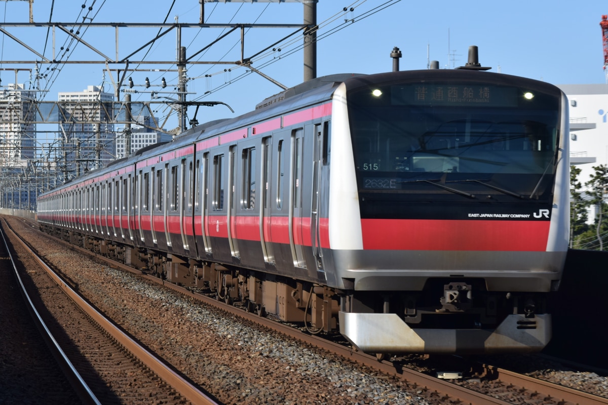 JR東日本 京葉車両センター E233系 ケヨ515編成