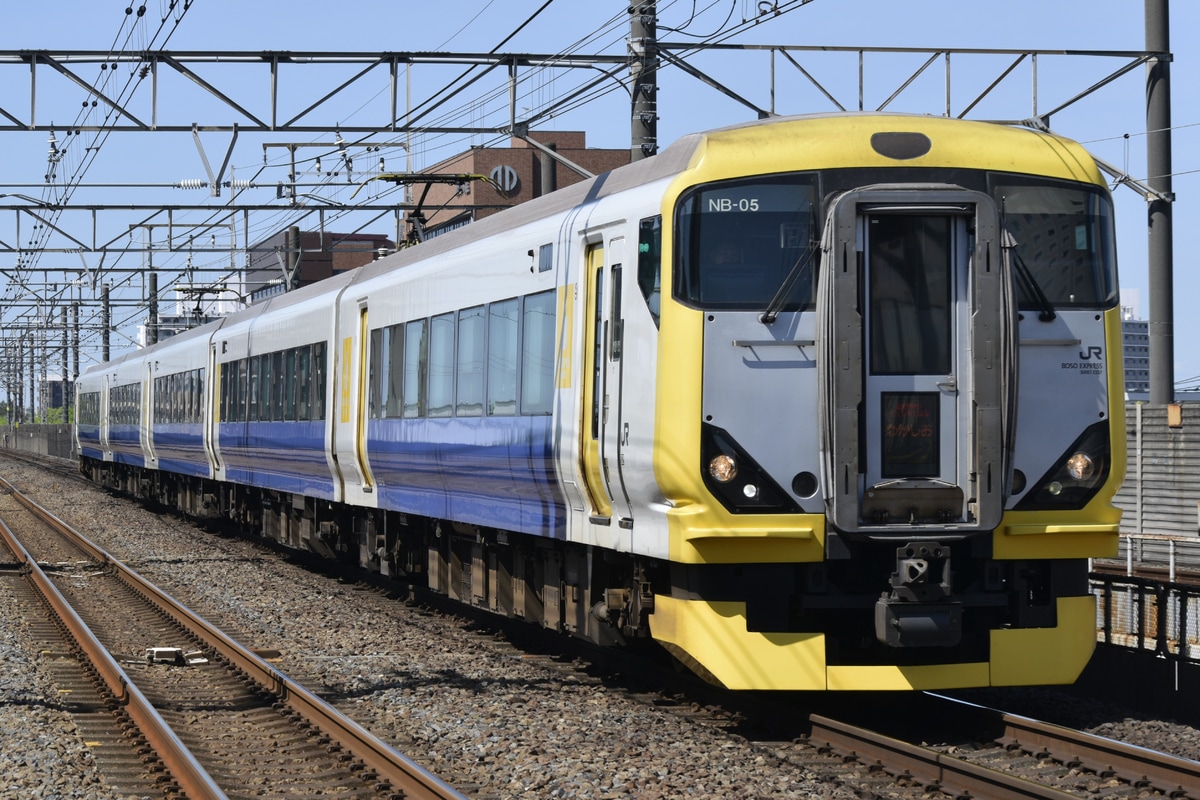 JR東日本 幕張車両センター E257系 マリNB-05編成