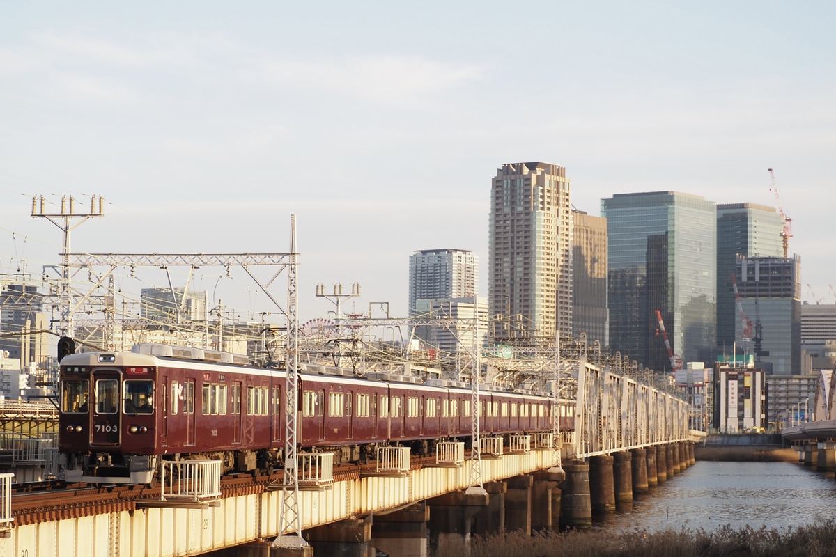 阪急電鉄  7000系 7003F