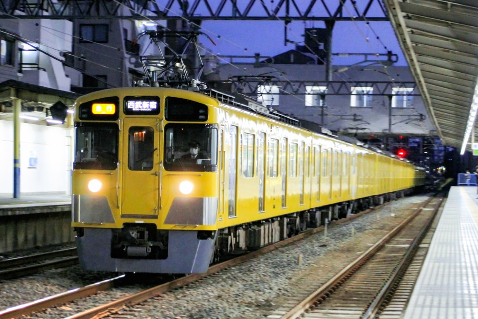 西武2000系2463F(2463編成)の編成データ、編成表、ニュース