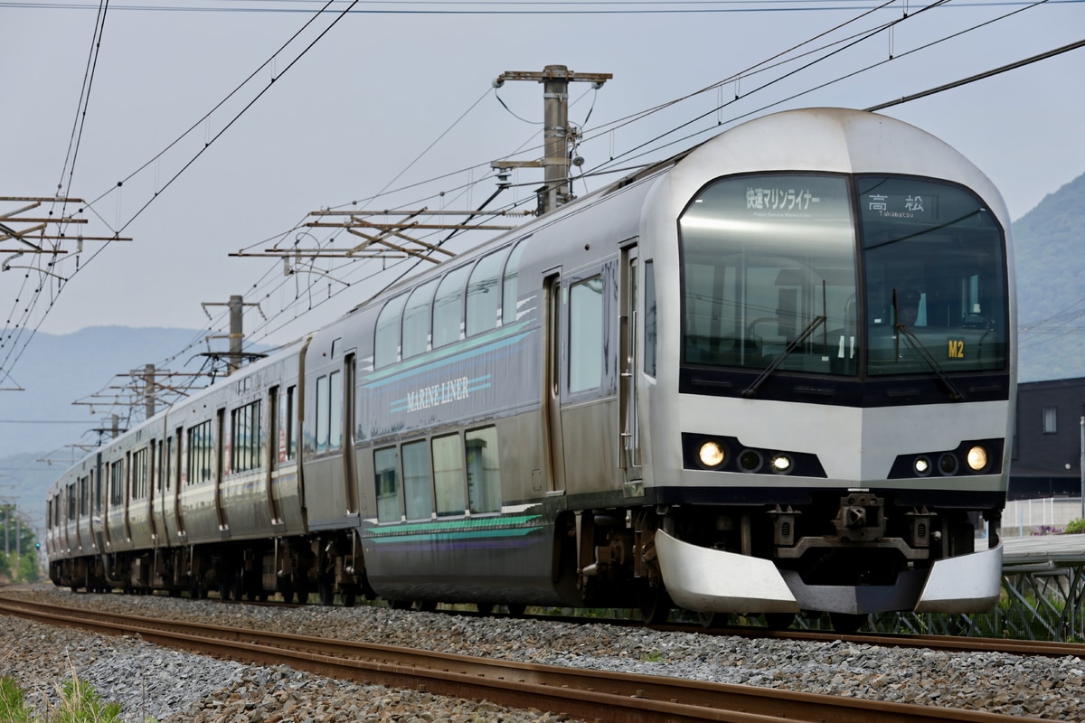 JR四国 高松運転所 5000系 M2編成