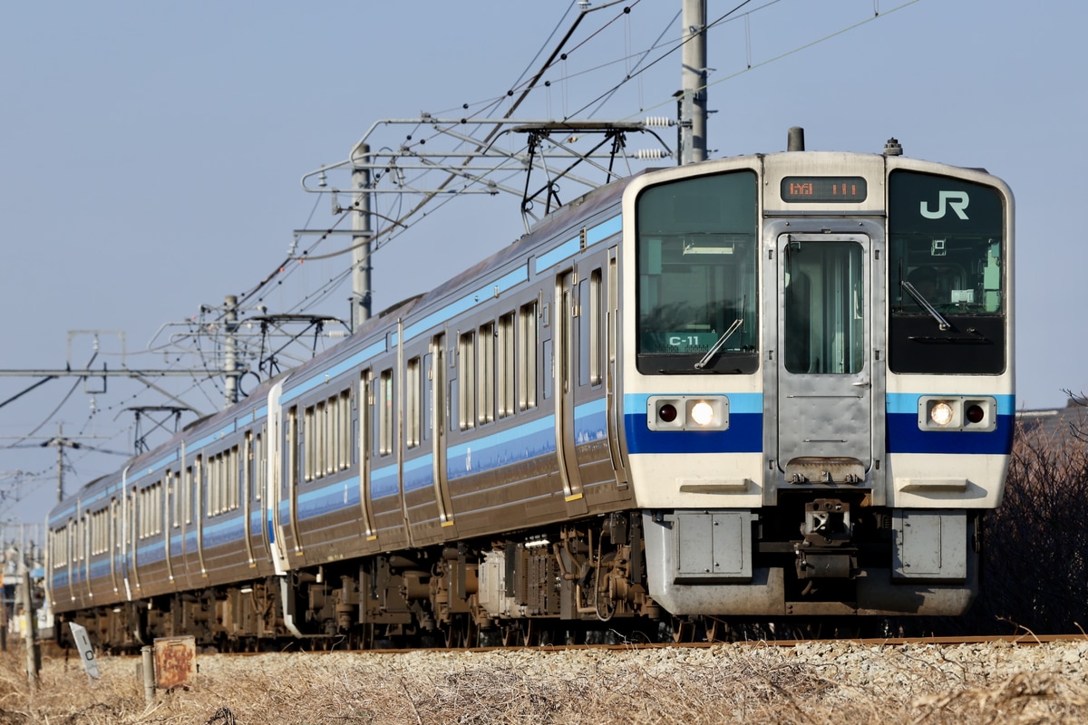 JR西日本 下関総合車両所岡山電車支所 213系 C-11編成
