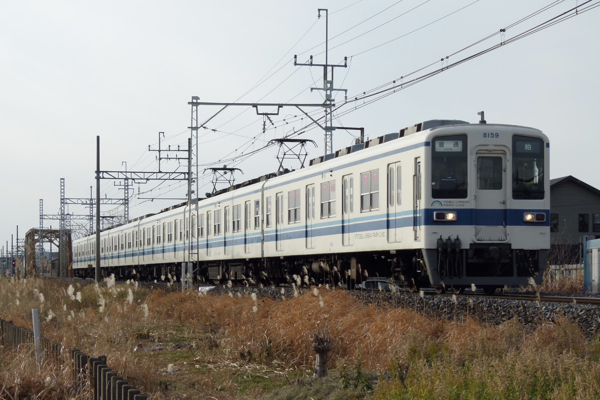 東武鉄道 南栗橋車両管区七光台支所 8000系 8159F