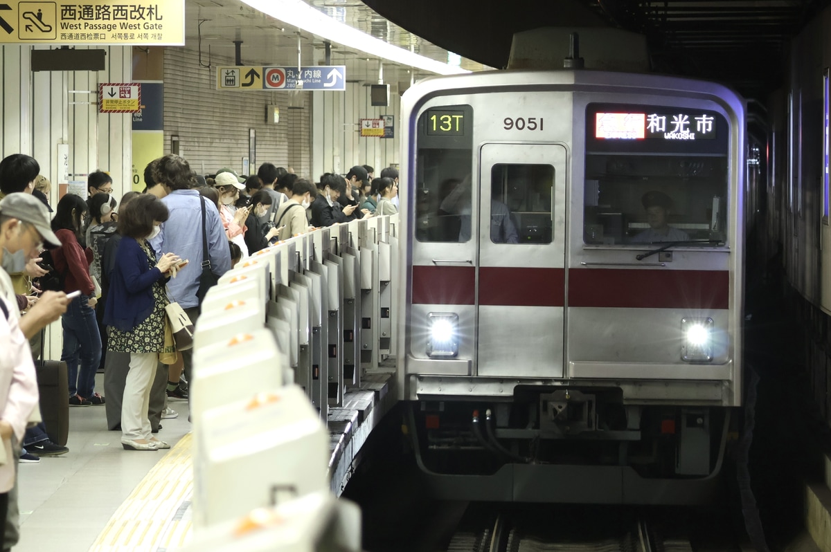 東武鉄道 森林公園検修区 9050系 9152f