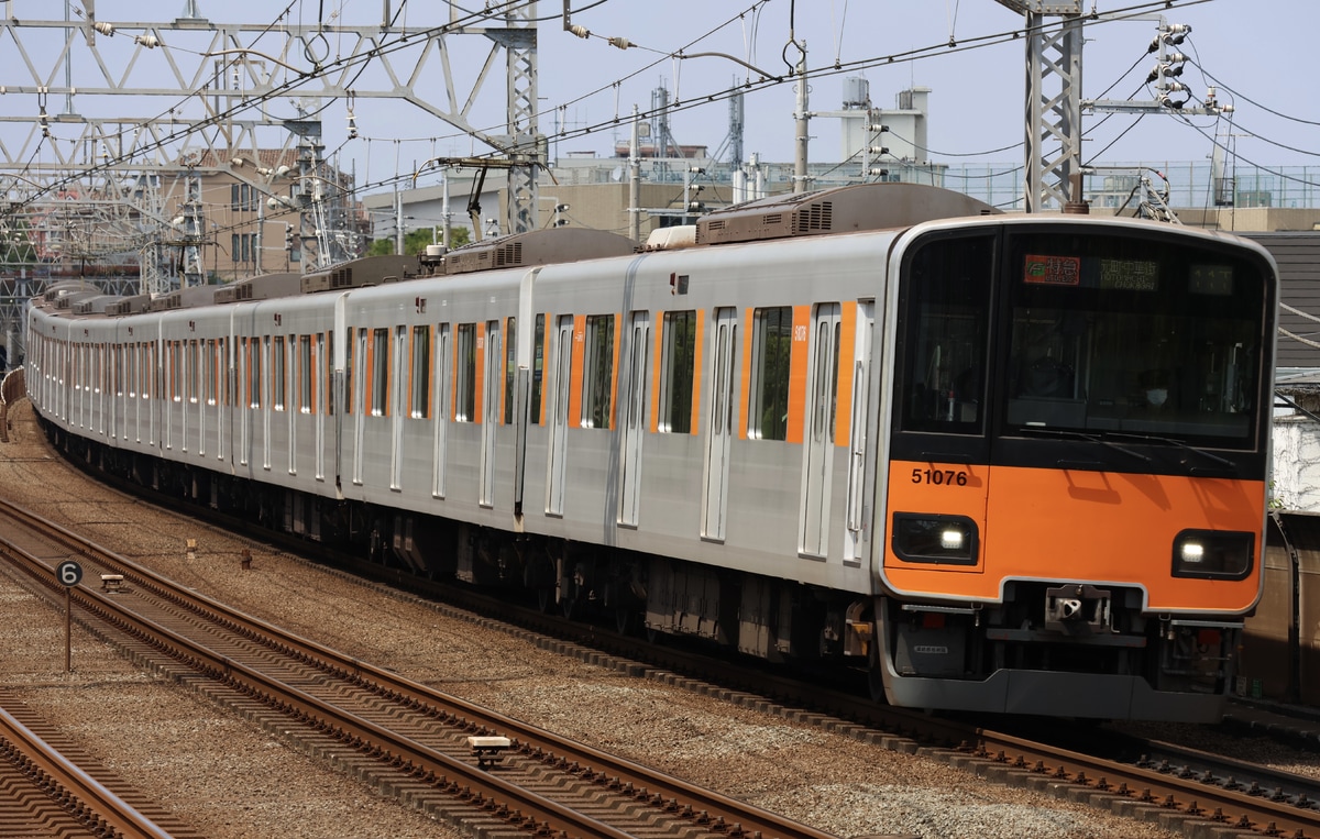 東武鉄道 森林公園検修区 50000系 