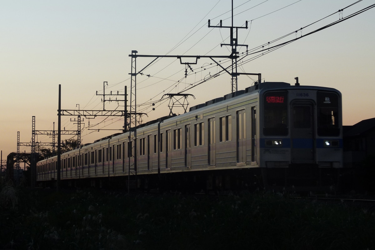 東武鉄道 南栗橋車両管区七光台支所 10030系 11636F