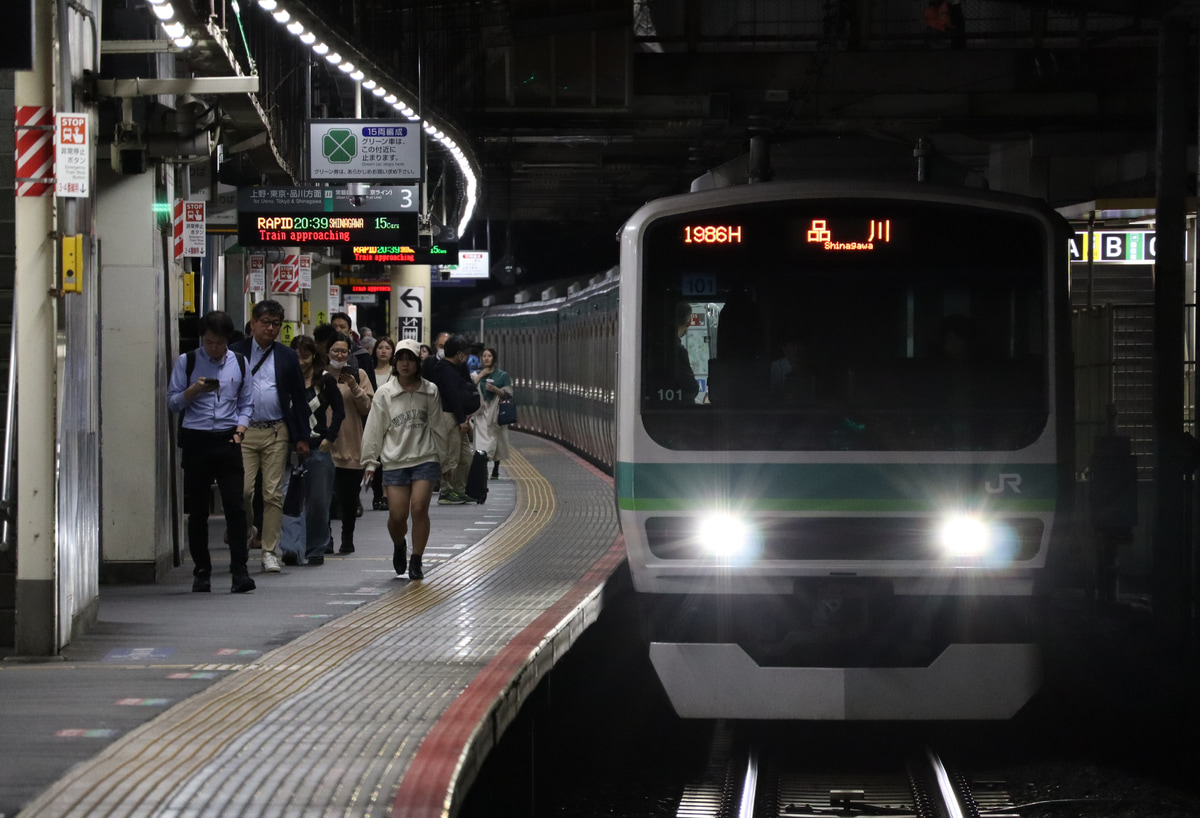 JR東日本 松戸車両センター本区 E231系 マト101編成