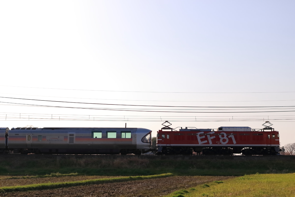 JR東日本 田端運転所 EF81 95