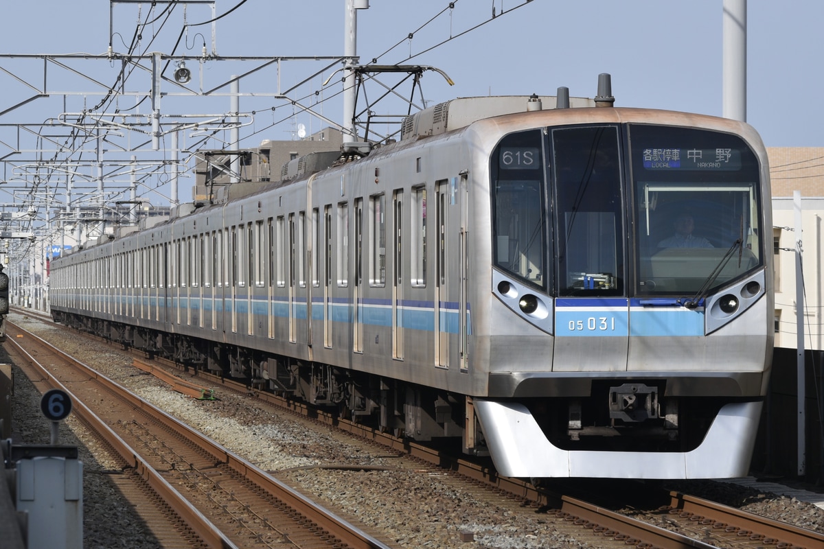 東京メトロ 深川検車区 05系 05-131F