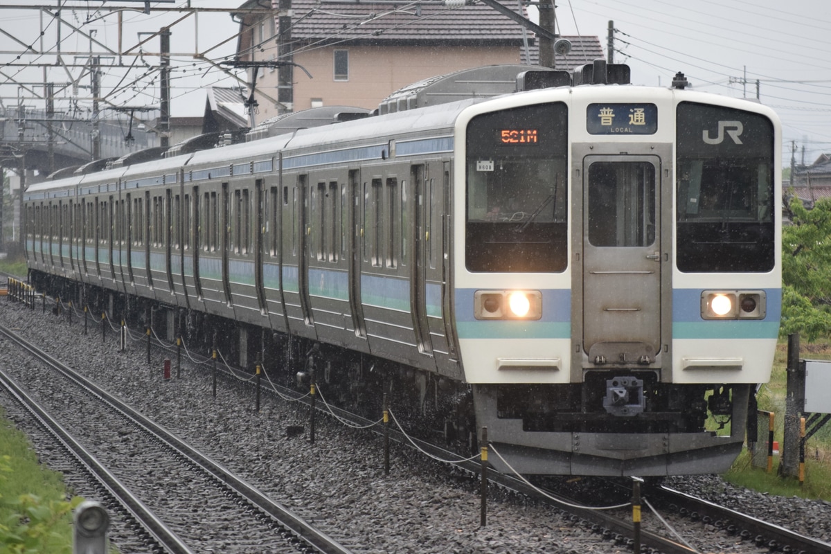 JR東日本 長野総合車両センター 211系 ナノN608編成
