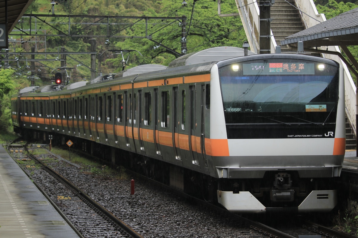 JR東日本 豊田車両センター本区 E233系 トタ青669編成