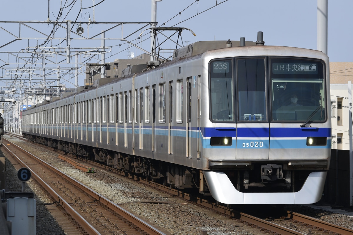 東京メトロ 深川検車区 05系 05-120F