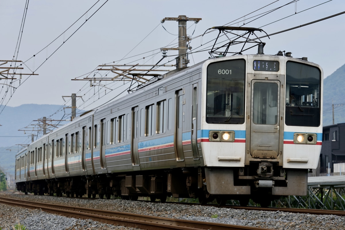 JR四国 高松運転所 6000系 6001