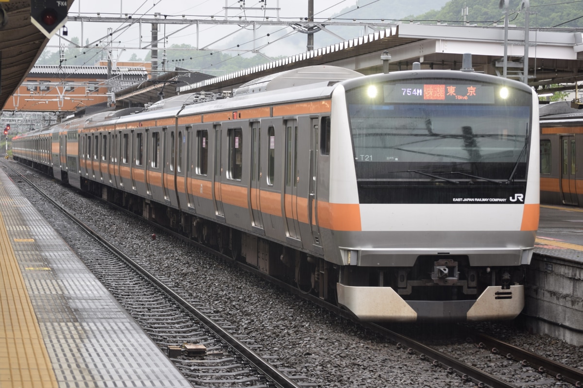 JR東日本 豊田車両センター本区 E233系 トタT21編成