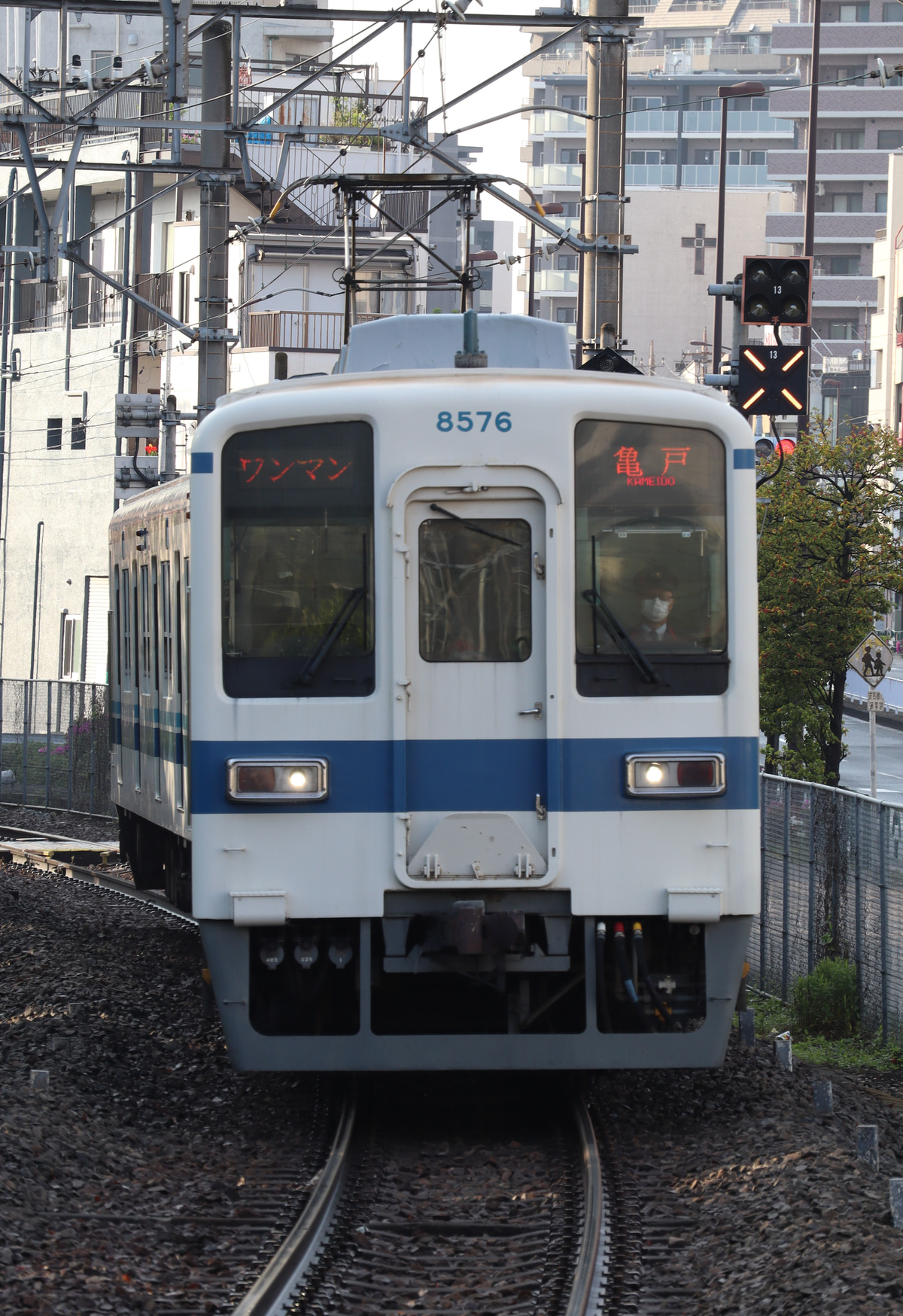 東武鉄道 春日部検修区 8500系 8576F