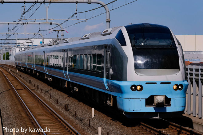勝田車両センターE653系K71を越谷レイクタウン駅で撮影した写真